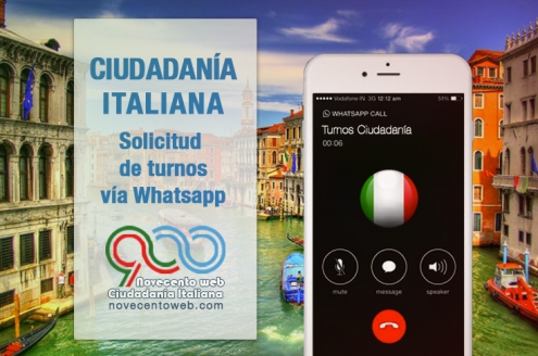 Reserva de turnos Ciudadanía italiana: Se dieron a conocer los números de Whatsapp