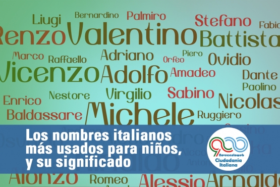 Nombres italianos más usados para niños