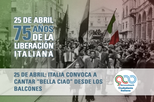 25 de Abril, fiesta de la liberación italiana